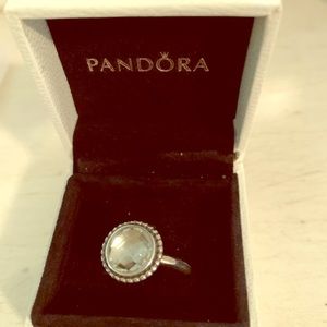 Pandora “Brilliant Legacy” (large stone) ring